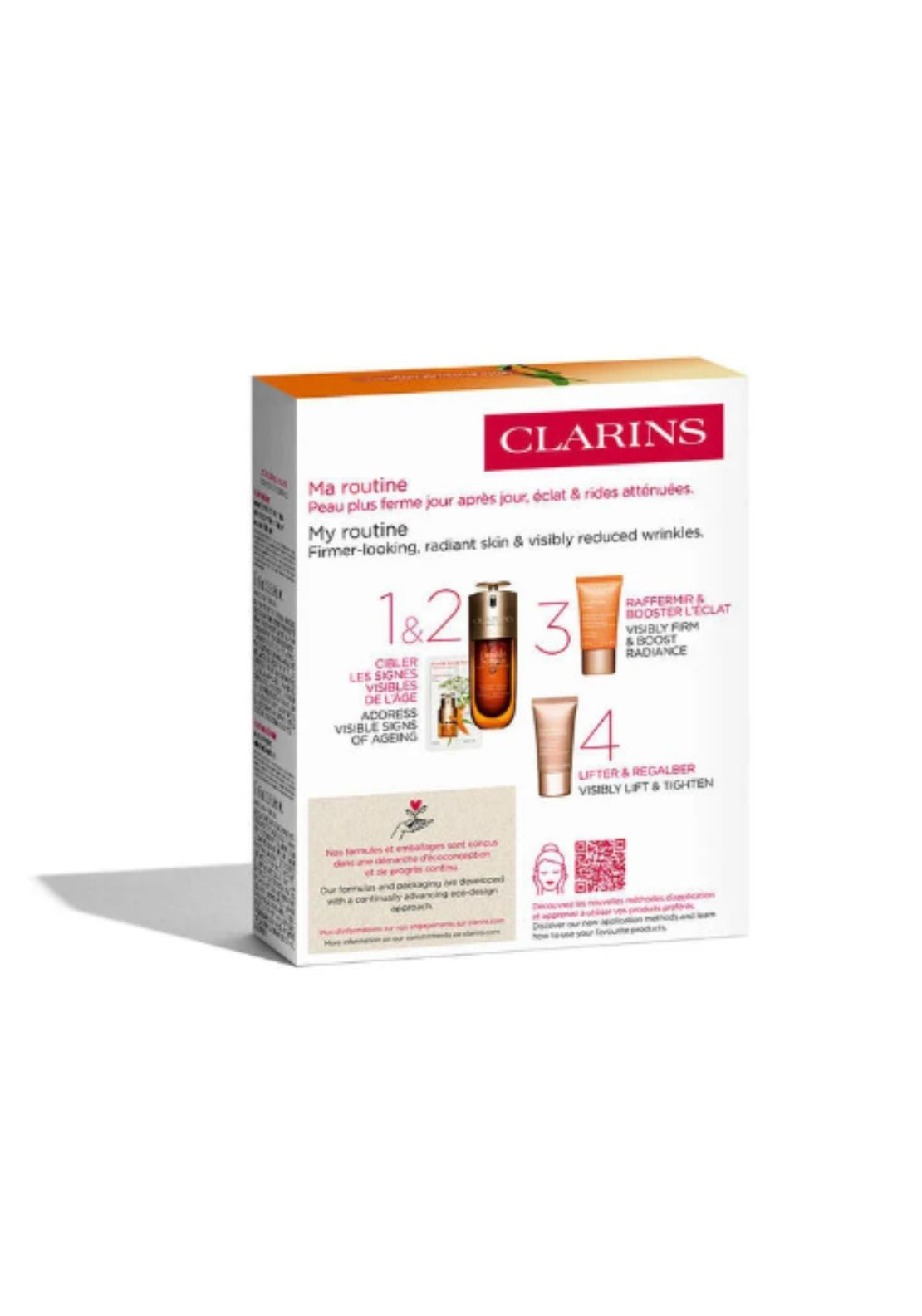 Clarins Double Serum & Extra-Firming Gift Set 4 Shaws Department Stores