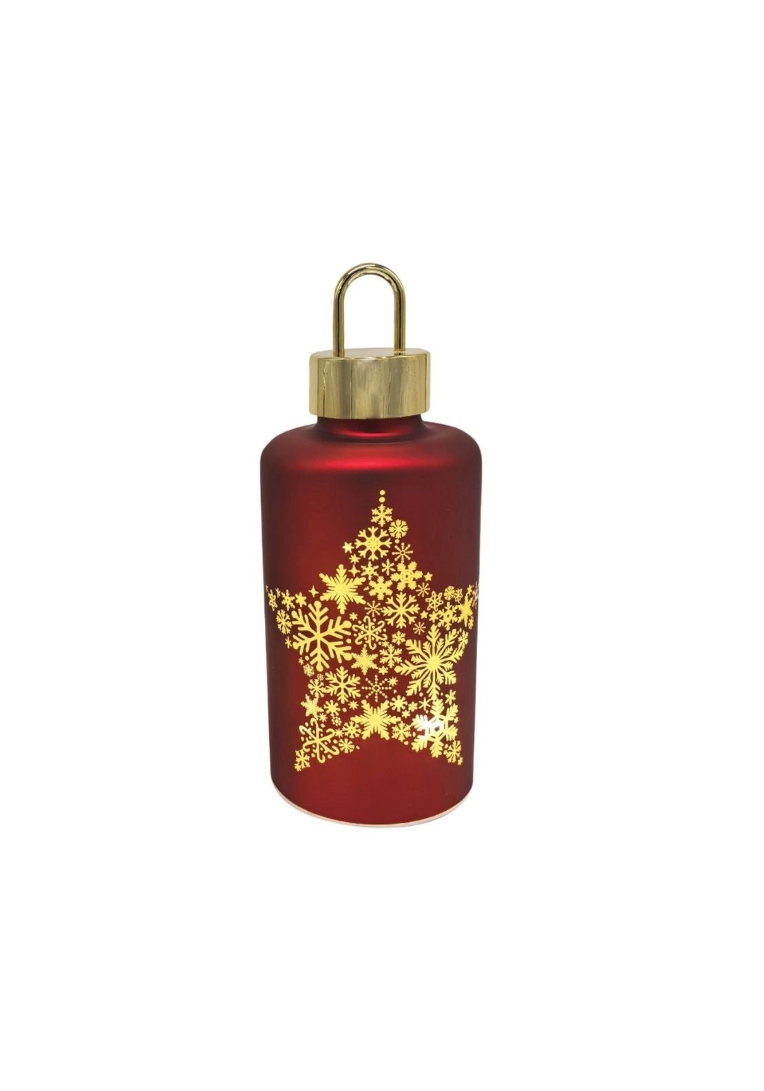 LED Star Lantern 25cm - Red