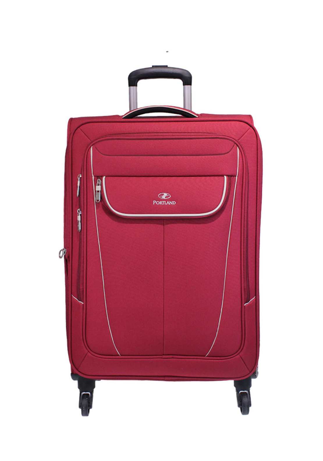 Portland Red Orlando Soft Shell Luggage - Red 1 Shaws Department Stores