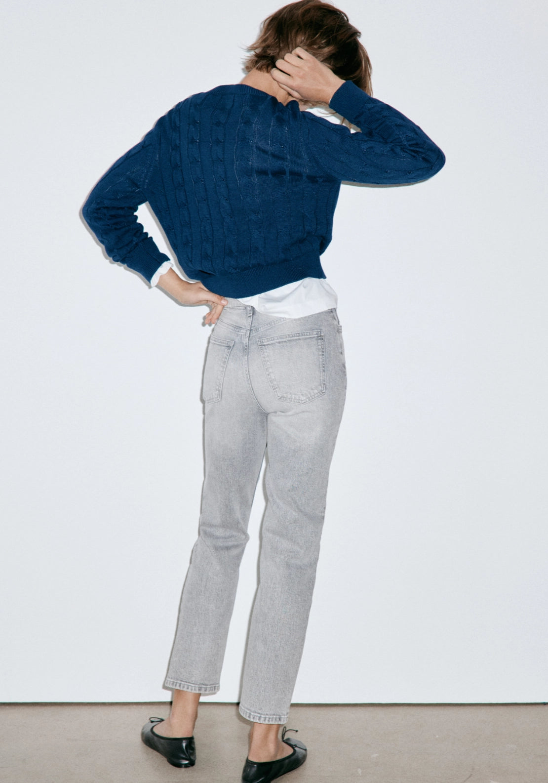 Newmom Comfort High Rise Jeans - Denim Grey