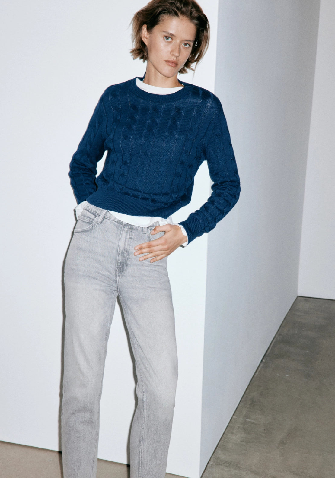 Newmom Comfort High Rise Jeans - Denim Grey