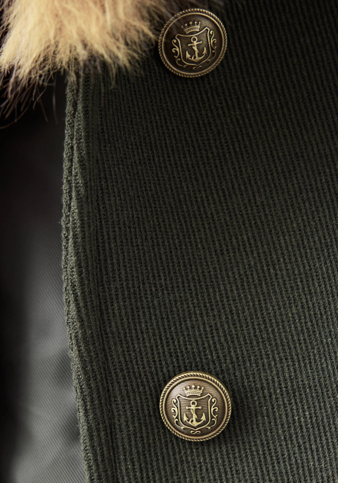 Earthy Tones Boho Coat - Green