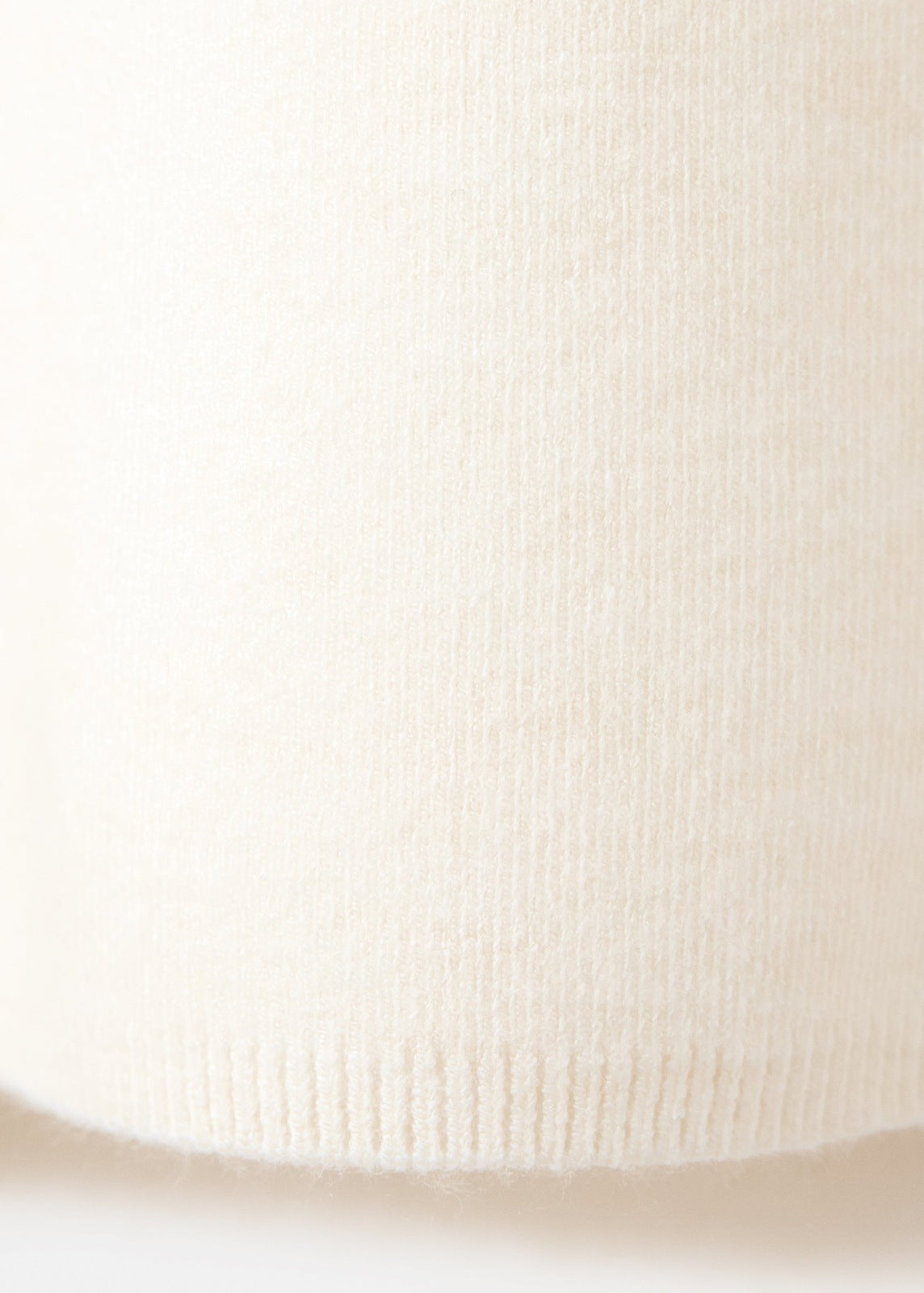 Mango Knitted Sweater With Perkins Neck - Cream 9 Shaws Department Stores