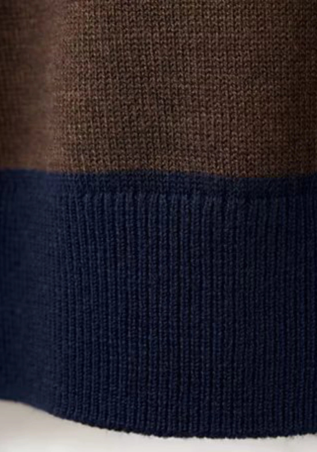Button Front Cardigan With Lapel Collar - Brown