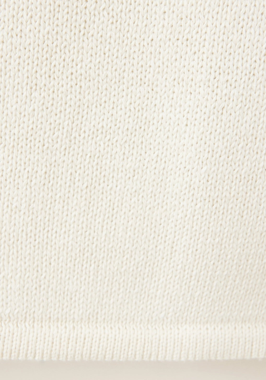 Boat Neck Knitted Sweater - Cream