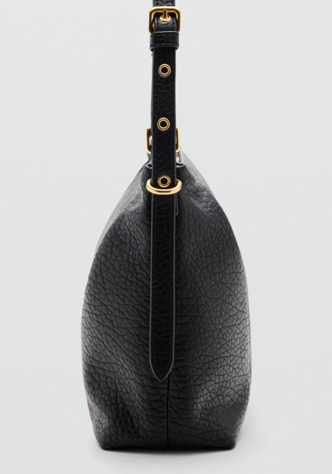 Adjustable Crossbody Bag - Black