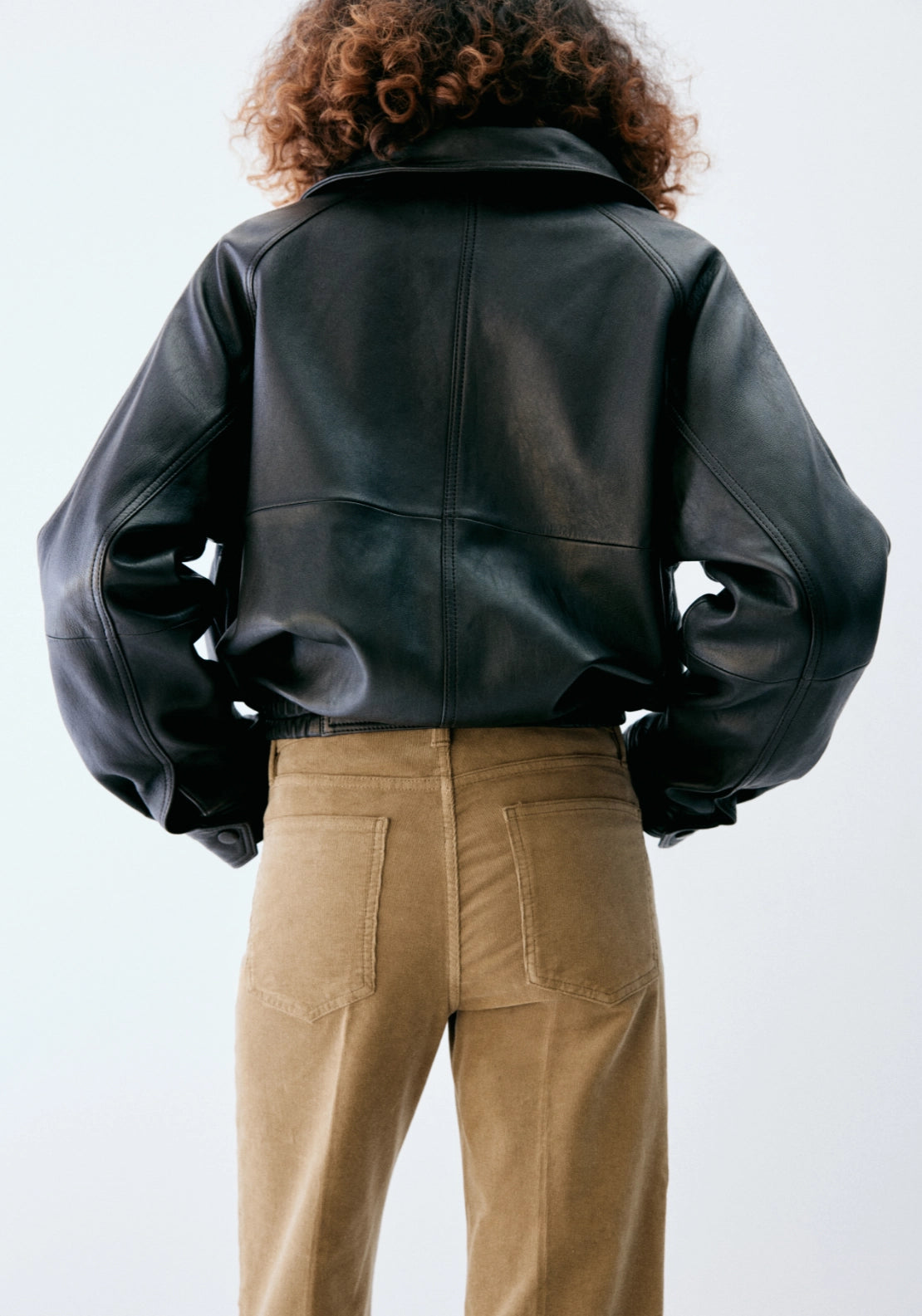 Flare Corduroy Jeans - Brown
