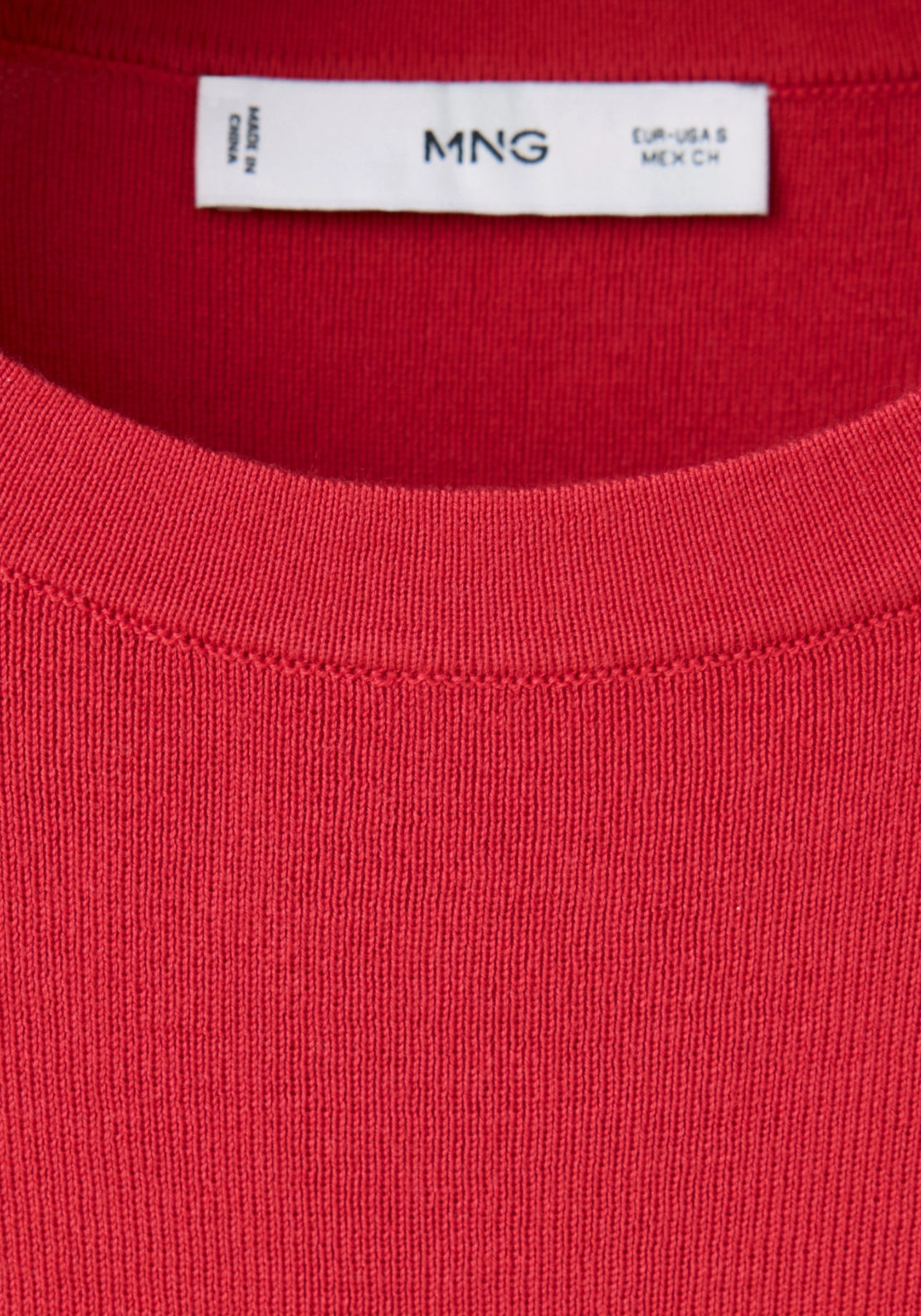 Cotton Short Sleeve T-Shirt - Red