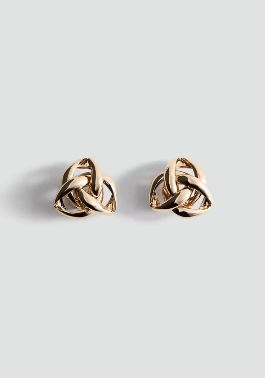 Chiara Knot Earringss - Gold