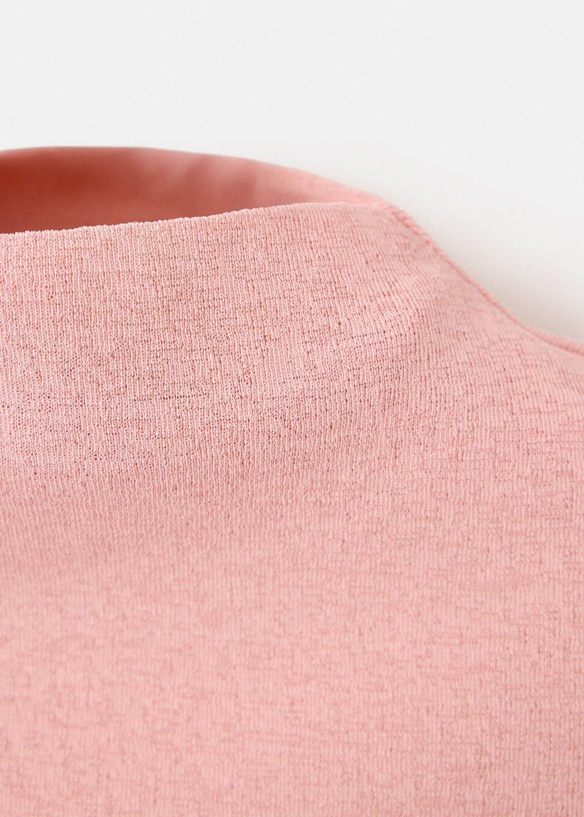 Mango Fitted Fine Knit Sleeveless Top - Pink 5 Shaws Department Stores