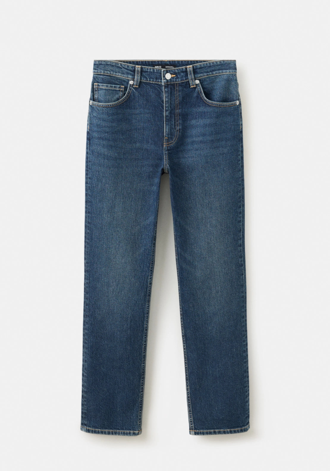 Slim Fit High Waist Jeans - Denim Blue