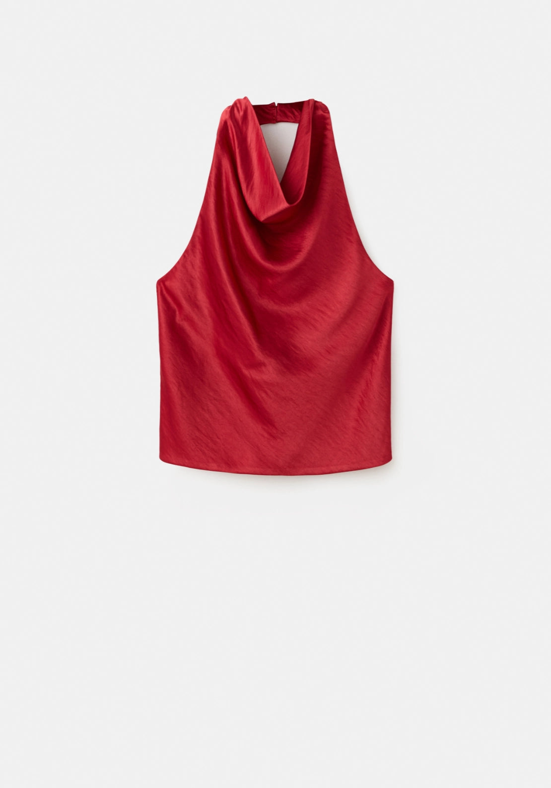Halter Neck Top - Red