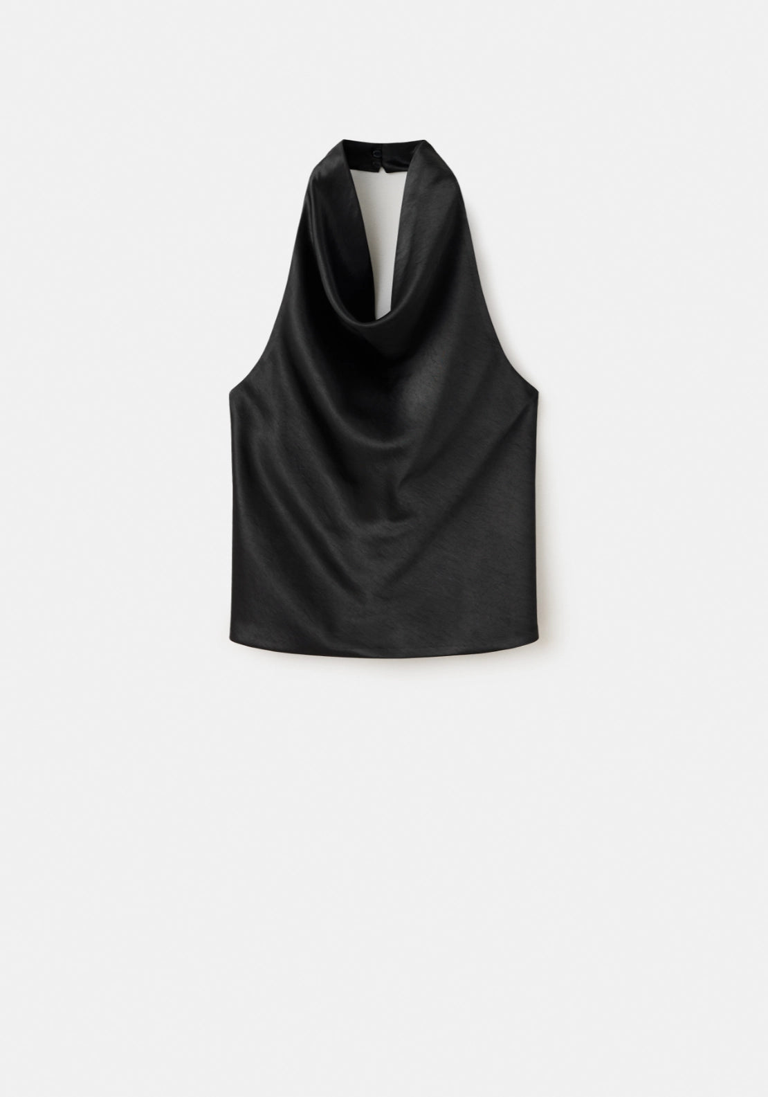 Halter Neck Top - Black