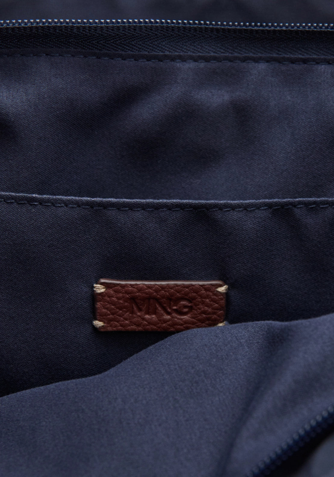 Shopper Bag With Buckle Detail - Blue