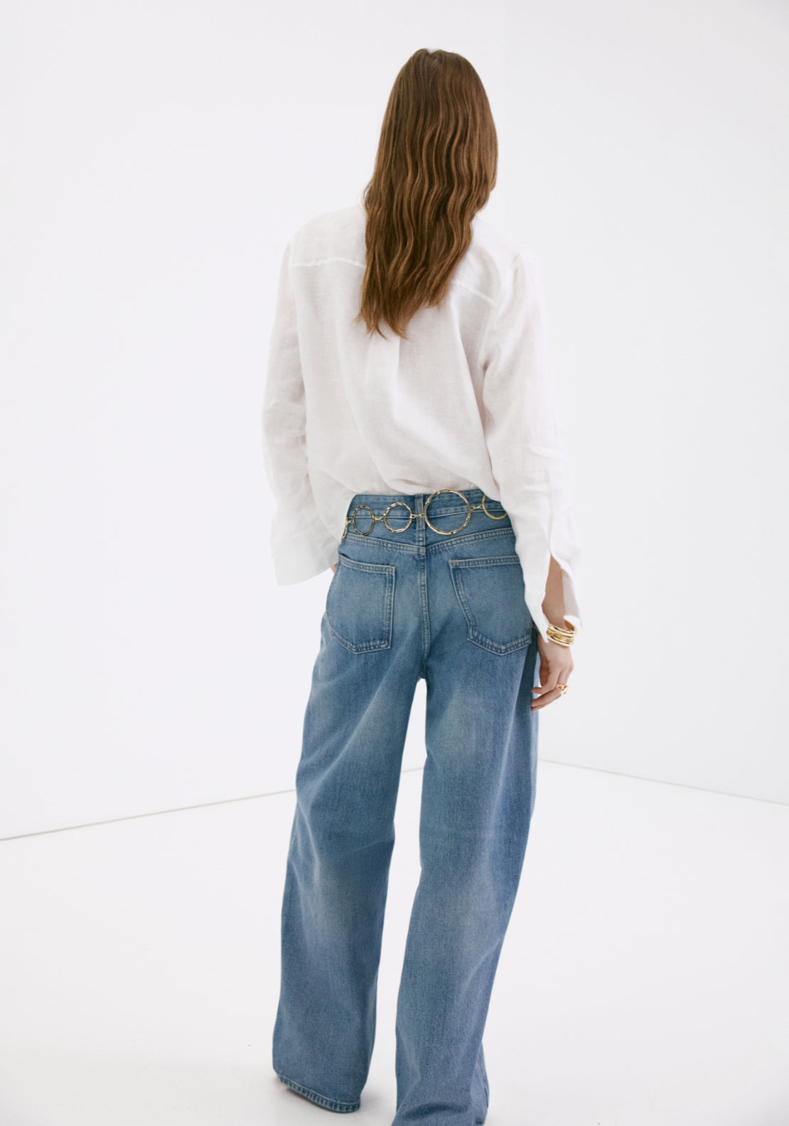 Pocket Linen Shirt - White