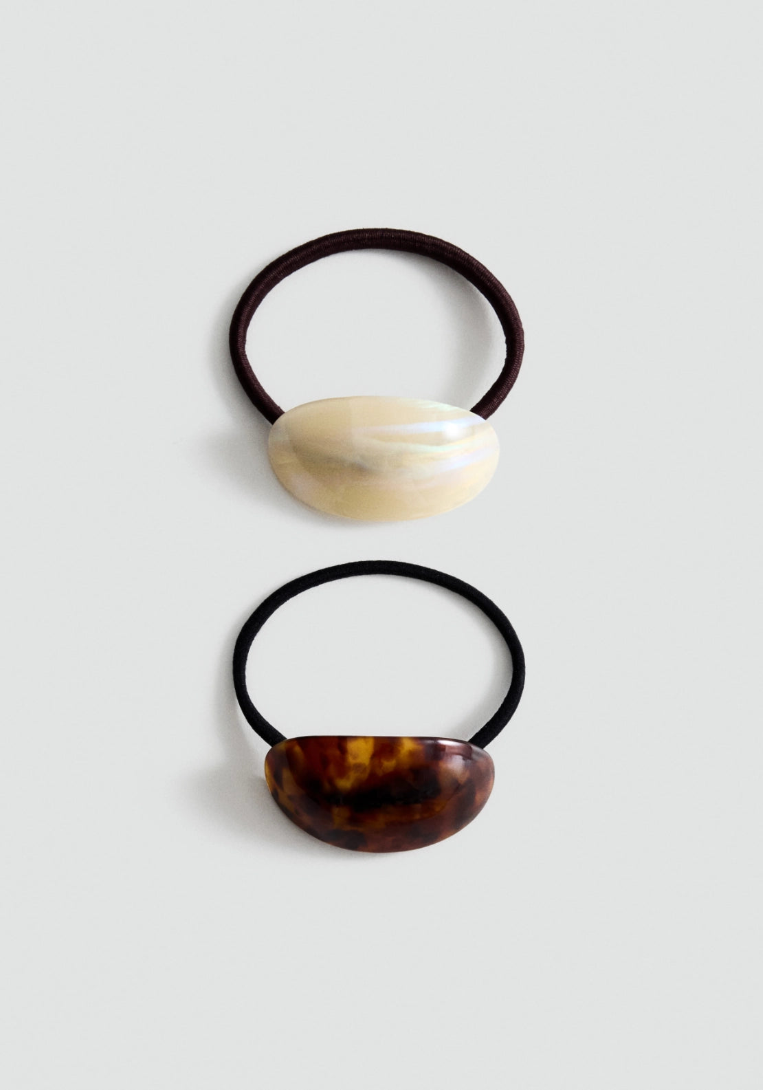 2 Pack Hairbands - Brown