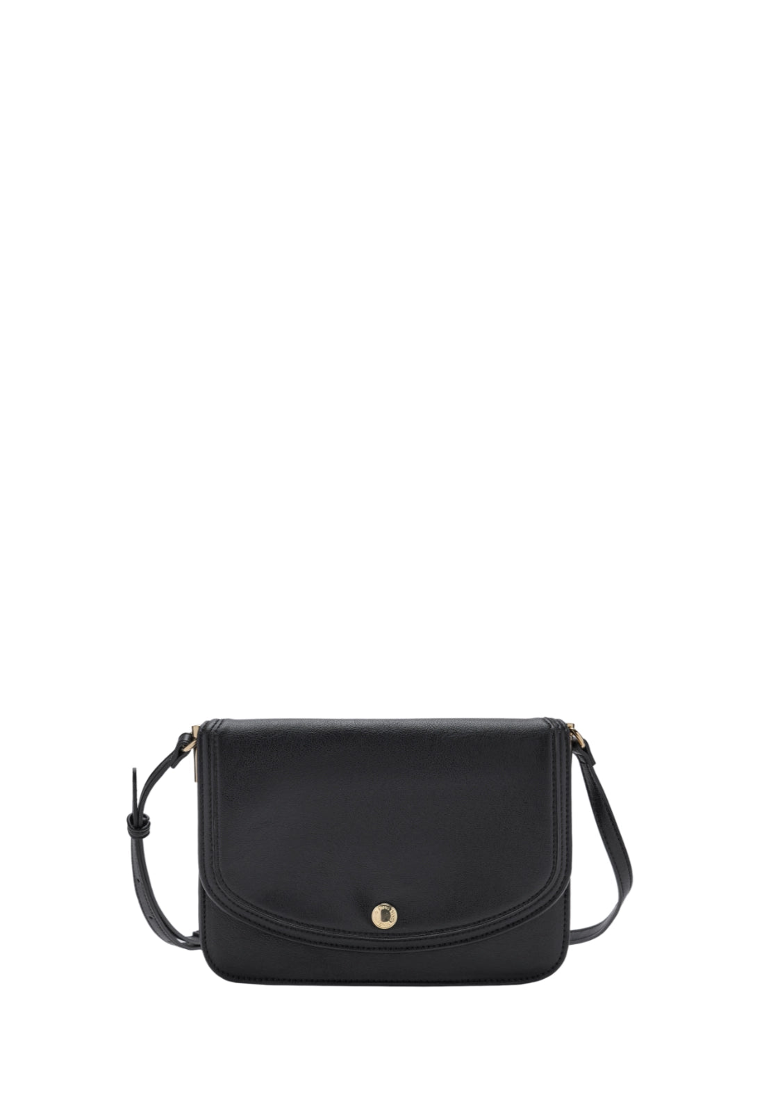 Square Crossbody Bag - Black
