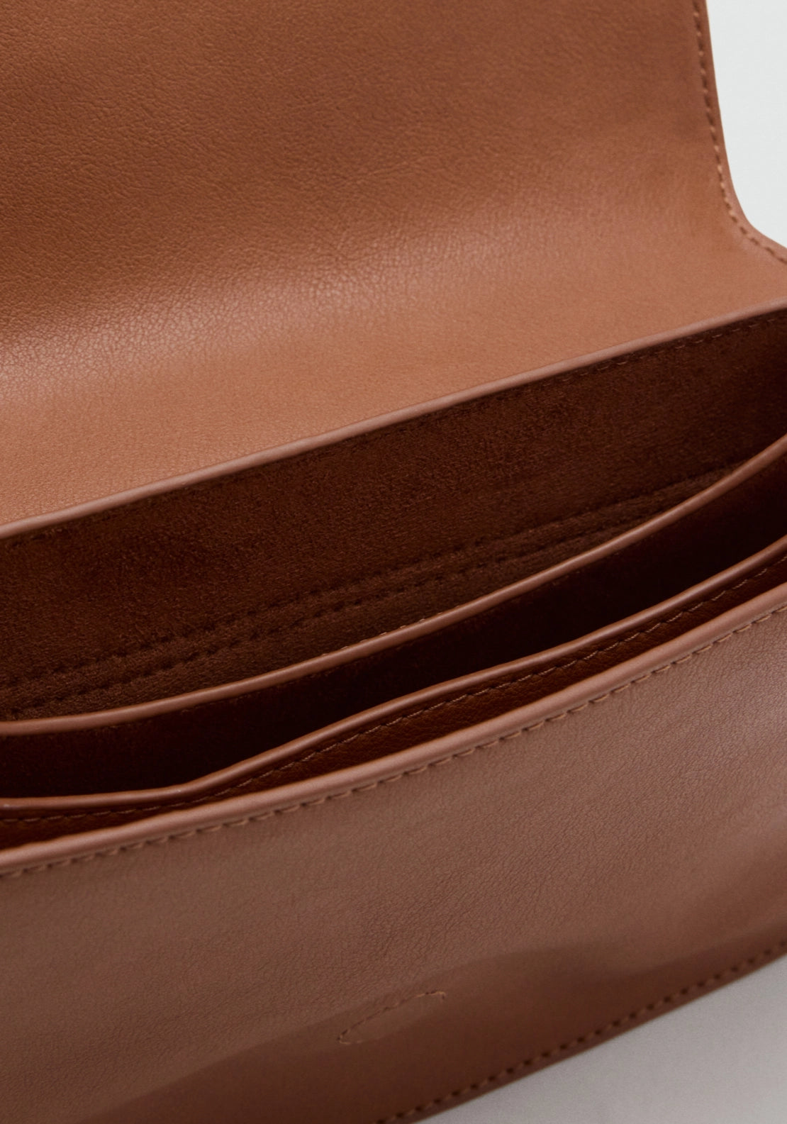 Square Crossbody Bag - Brown