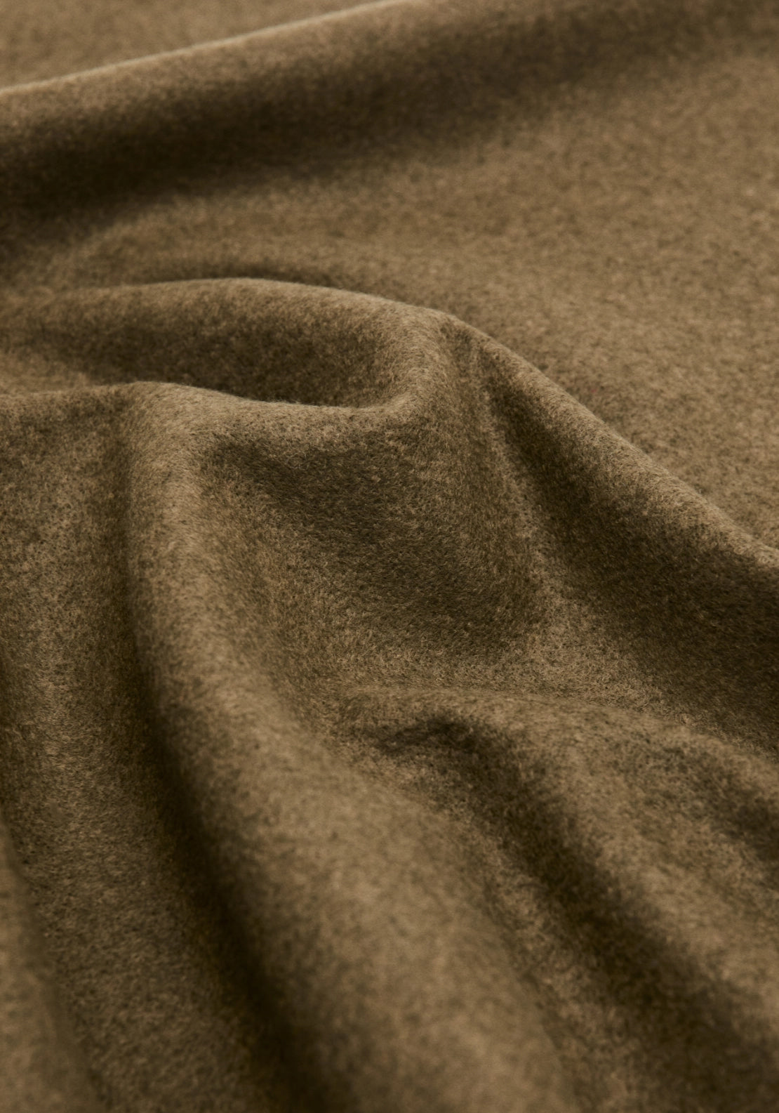 Fringed Edge Scarf - Green