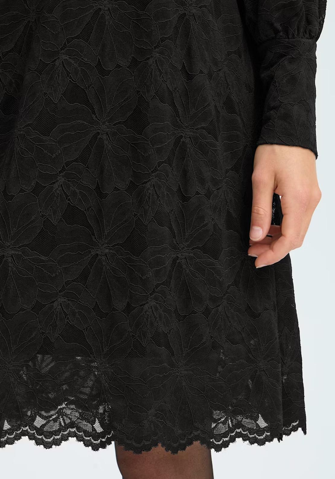 Fransa Mirabella Dress - Meteorite 4 Shaws Department Stores