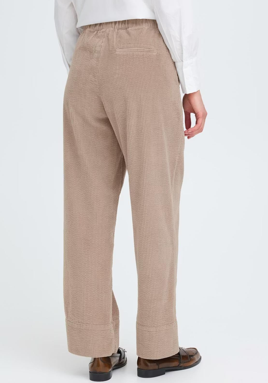 Fransa Salomi Trousers - Moon Rock 2 Shaws Department Stores