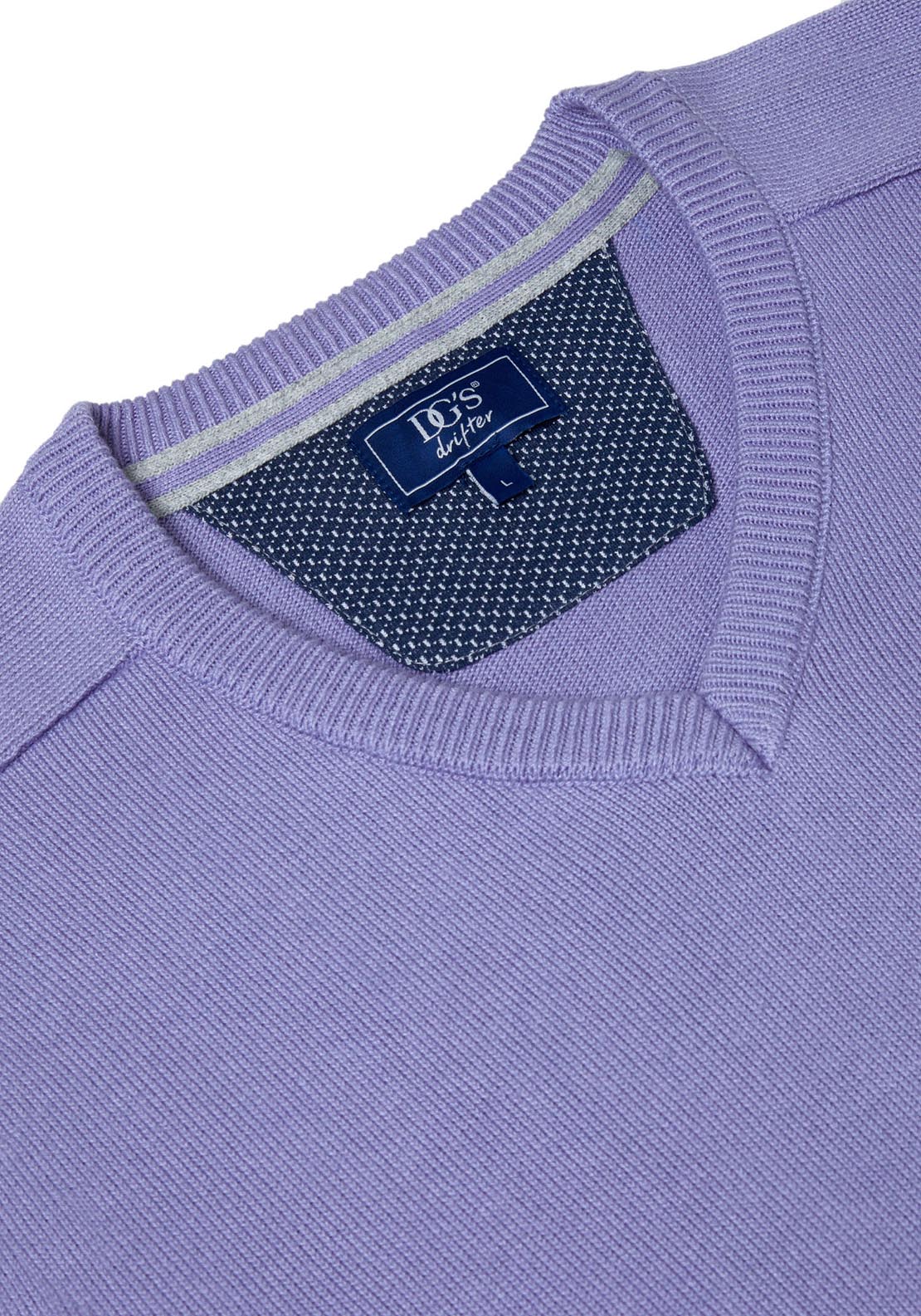Drifter V Neck Cotton Knitwear 4 Shaws Department Stores