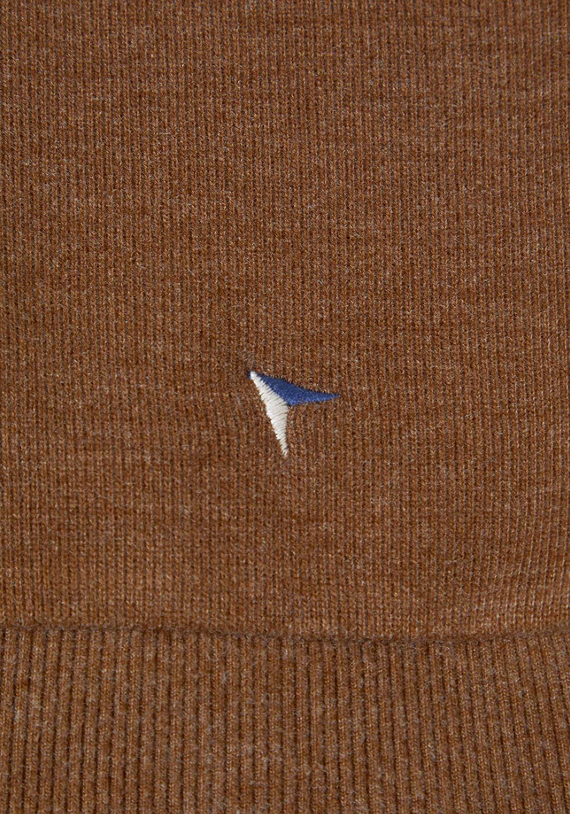 Drifter 1/4 Zipsweatshirt - Camel 4 Shaws Department Stores