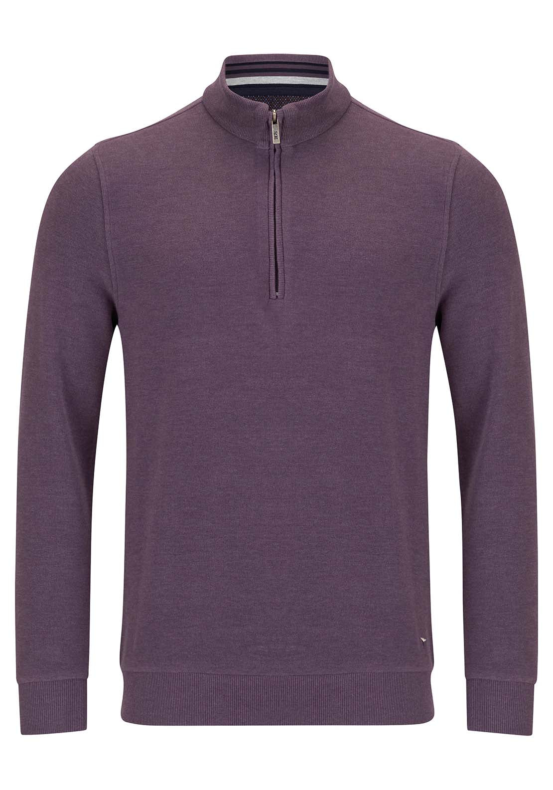 Drifter DG Drifter Half Zip Sweatshirt - Purple 1 Shaws Department Stores