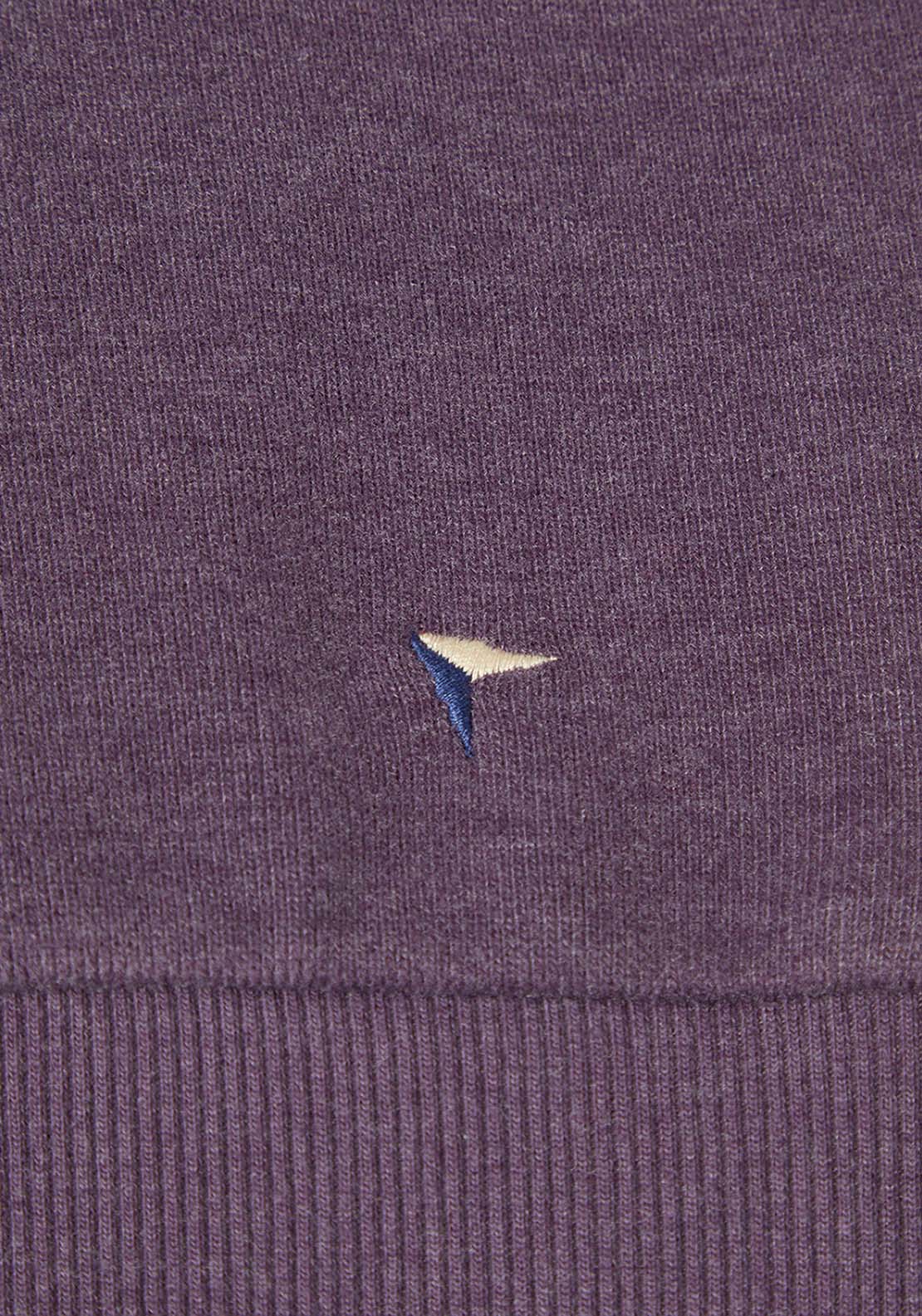 Drifter DG Drifter Half Zip Sweatshirt - Purple 4 Shaws Department Stores