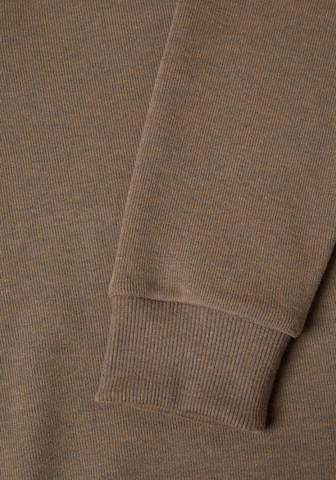 Drifter DG Drifter Half Zip Sweatshirt - Caramel 3 Shaws Department Stores