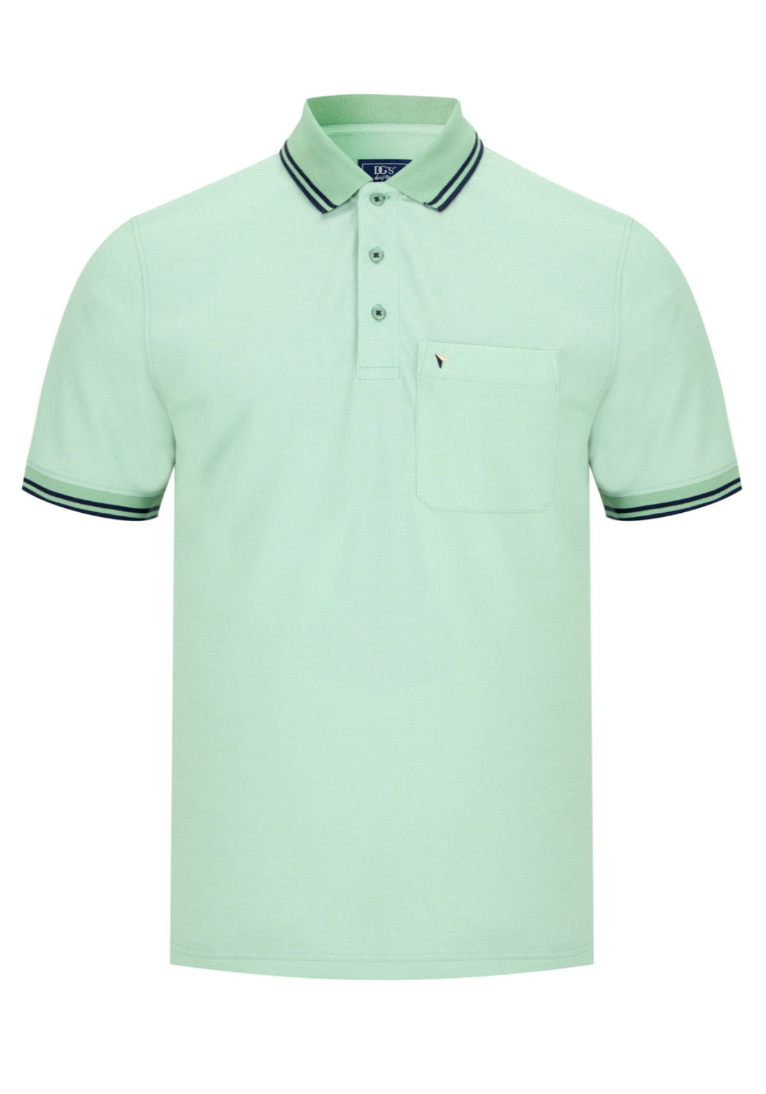 Drifter Short Sleeve Polo - Green 1 Shaws Department Stores