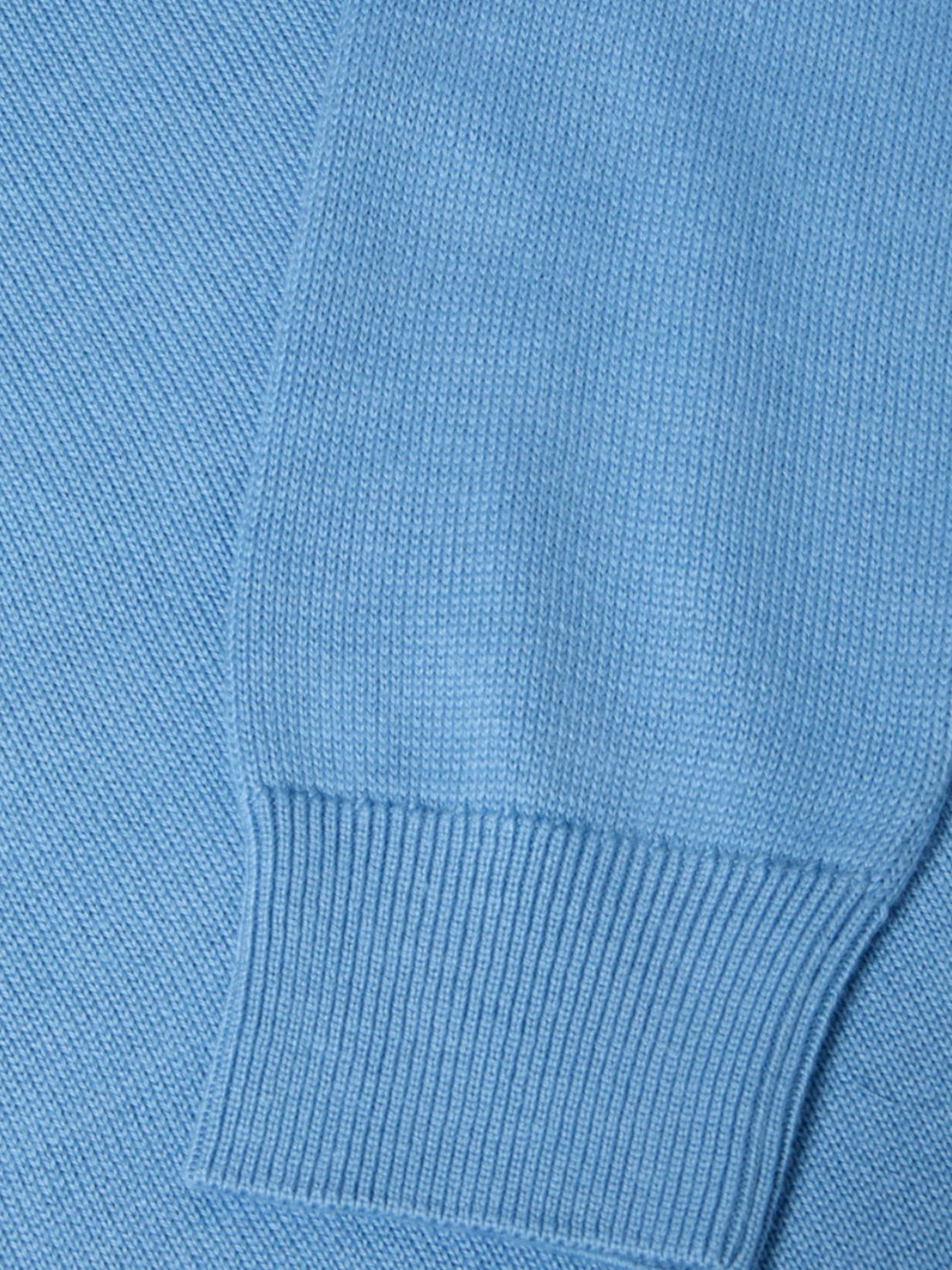 Drifter Long Sleeve V Neck Sweater - Blue 3 Shaws Department Stores