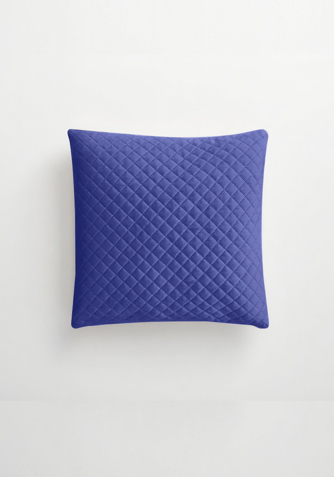 The Home Collection Pinsonic Velvet Cushion - Blue 1 Shaws Department Stores