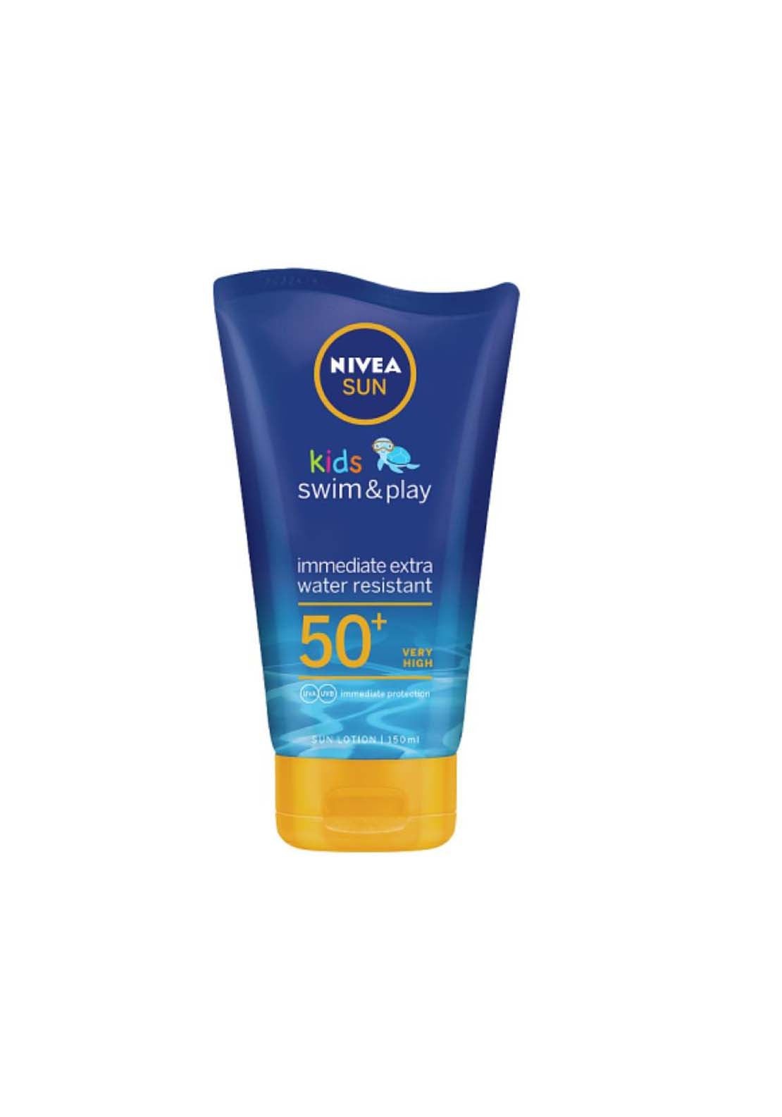 Nivea Sun Swim & Play Spf 50+ 150ml 1 Shaws Department Stores
