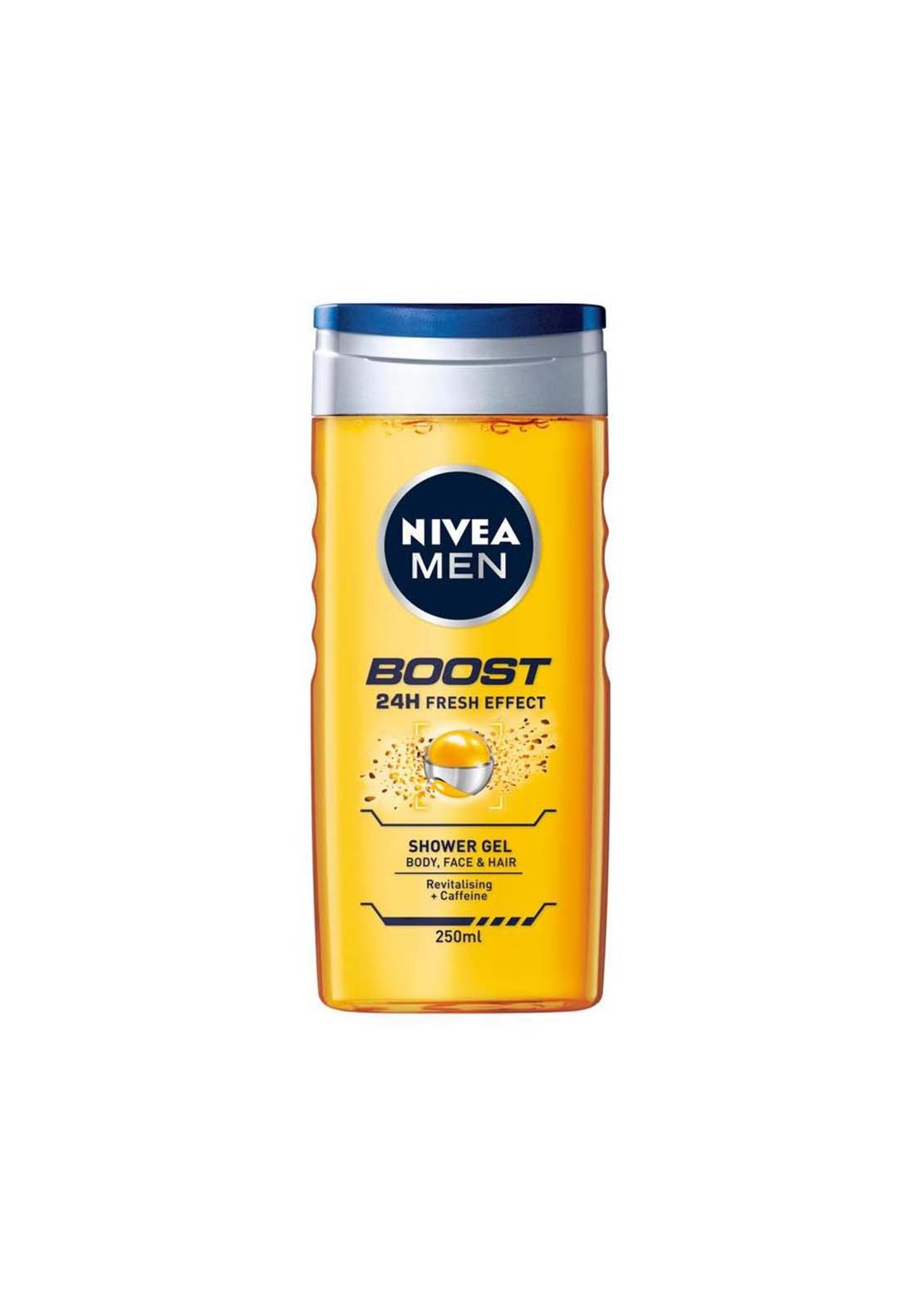 Nivea Men Boost Shower Gel 250ml 1 Shaws Department Stores
