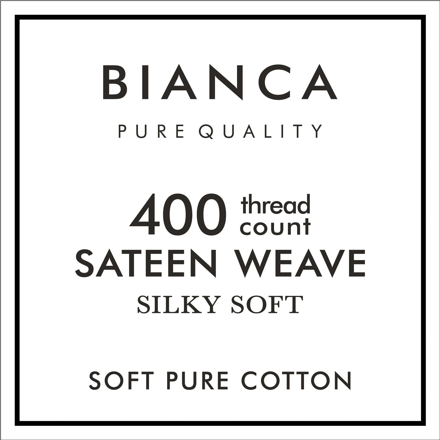 Bianca 400 Thread Count Sateen Flat Sheet 100% Cotton - Natural Oyster 3 Shaws Department Stores