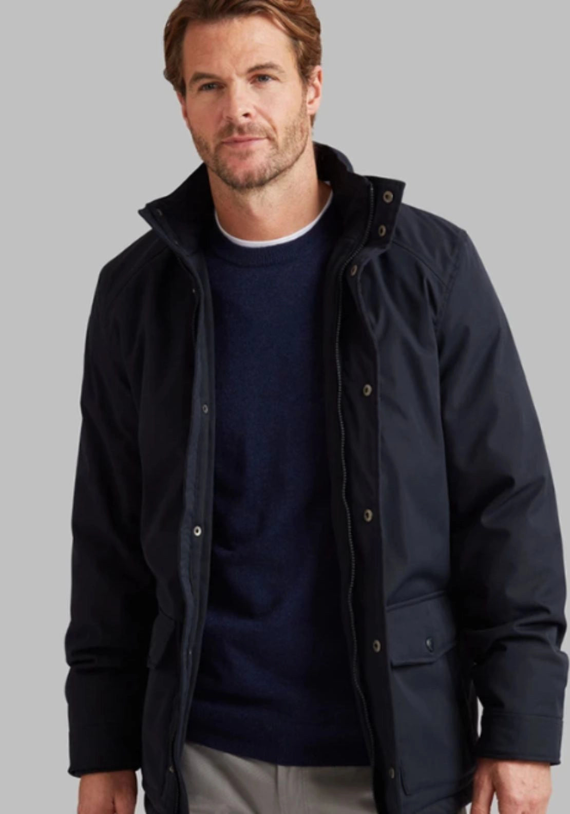 Padded Jacket - Navy