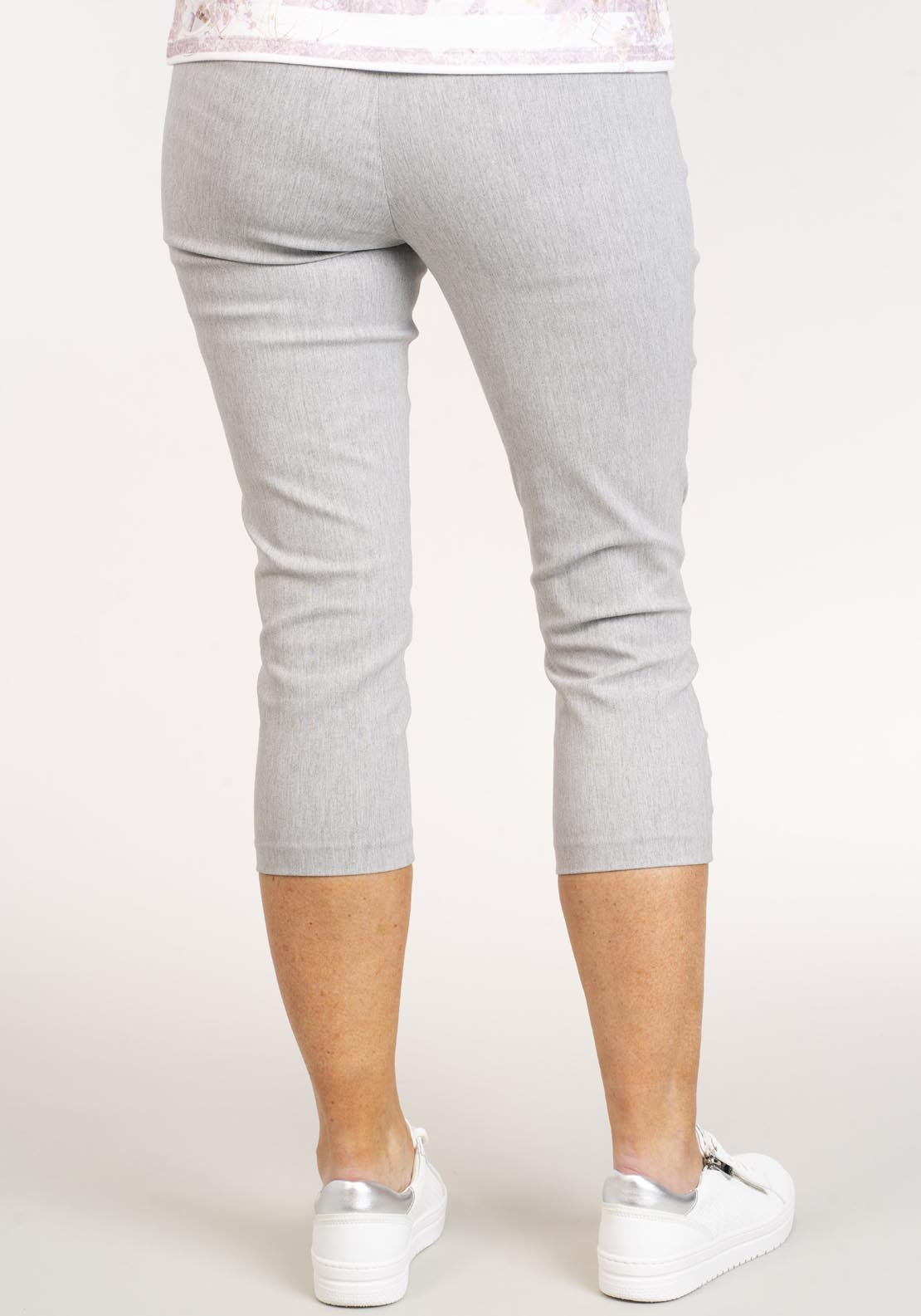 Tea Lane Diamond Loop Crop - Grey 6 Shaws Department Stores