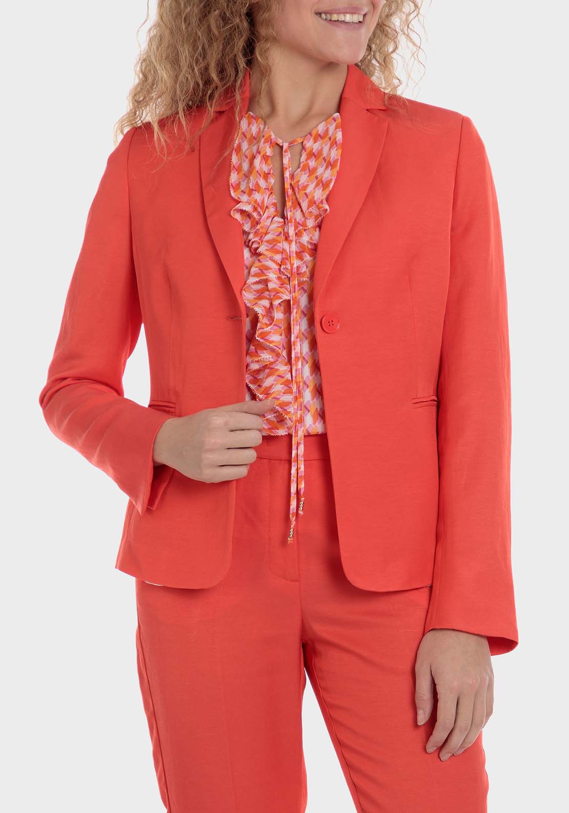 Punt Roma Blazer - Red 1 Shaws Department Stores