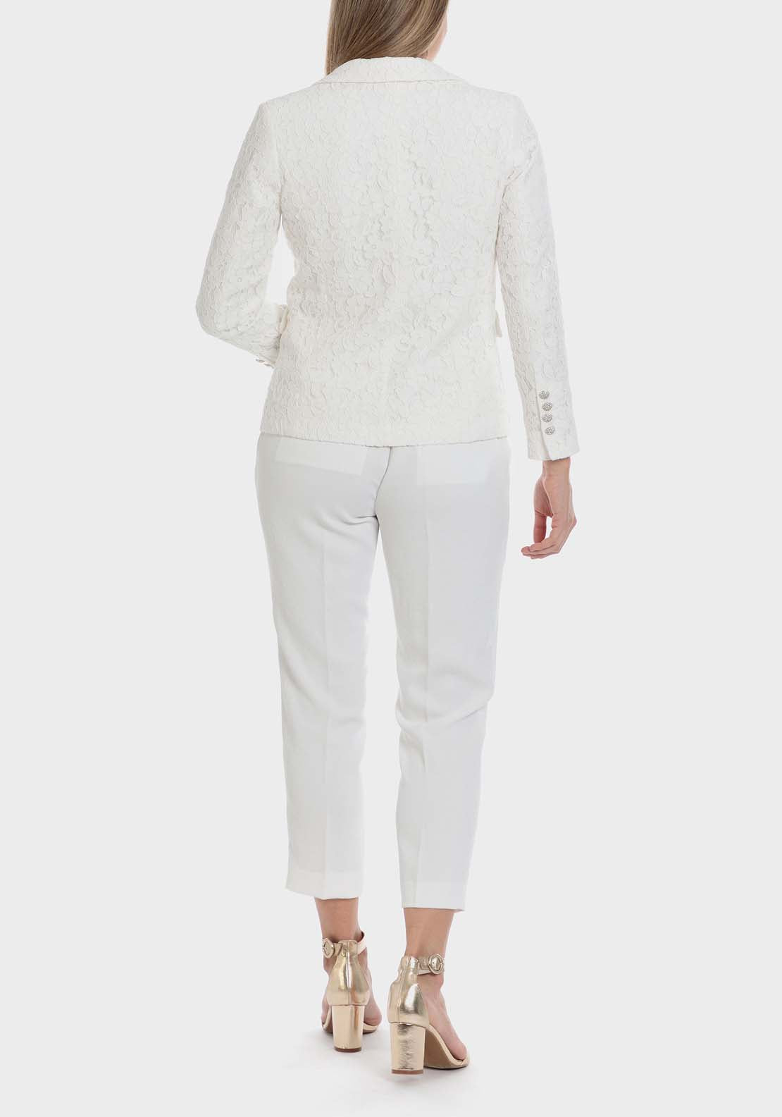 Punt Roma Blazer - White 5 Shaws Department Stores