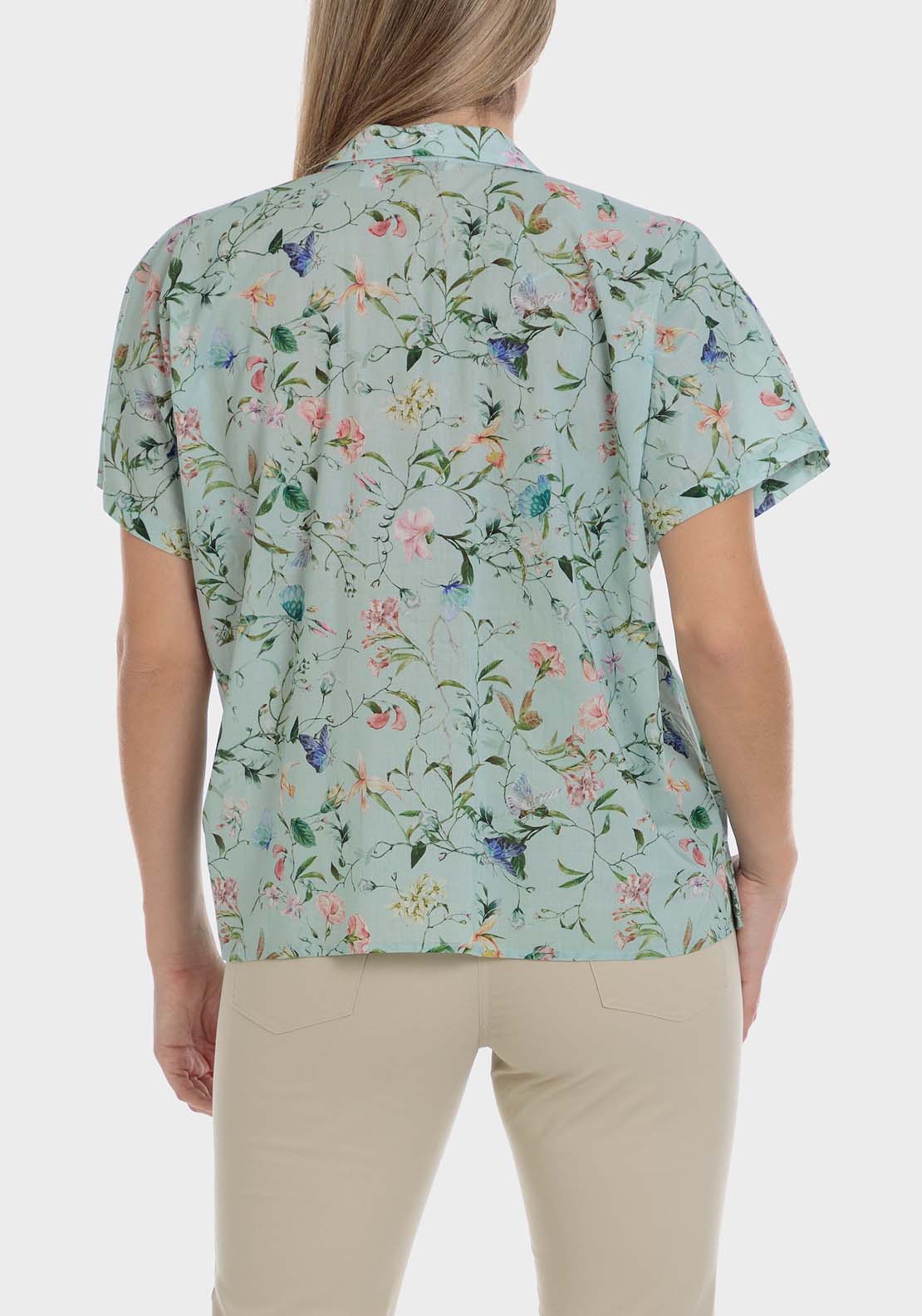 Punt Roma Floral Print Shirt 2 Shaws Department Stores