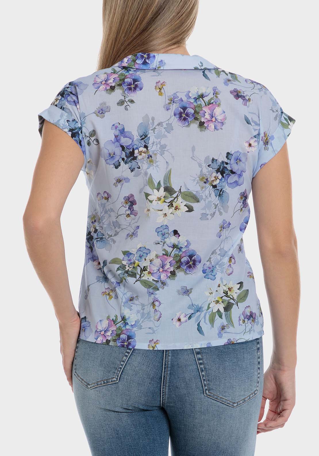 Punt Roma Floral Print Shirt 2 Shaws Department Stores