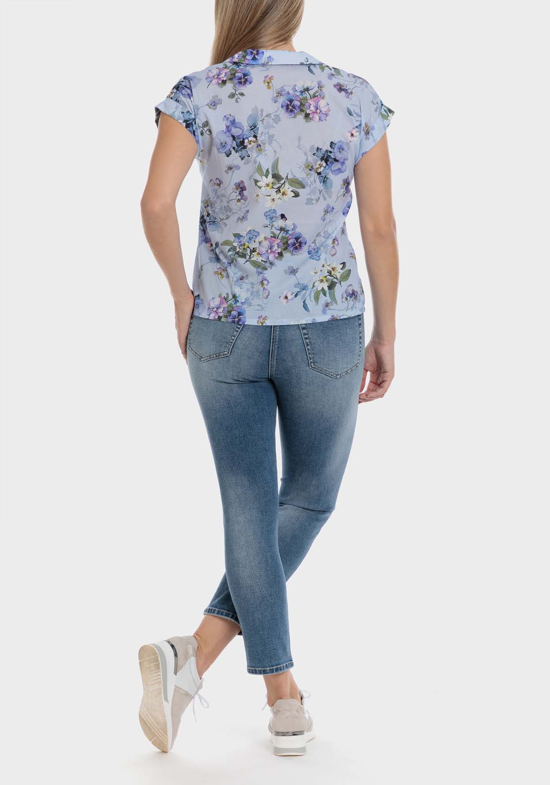 Punt Roma Floral Print Shirt 4 Shaws Department Stores