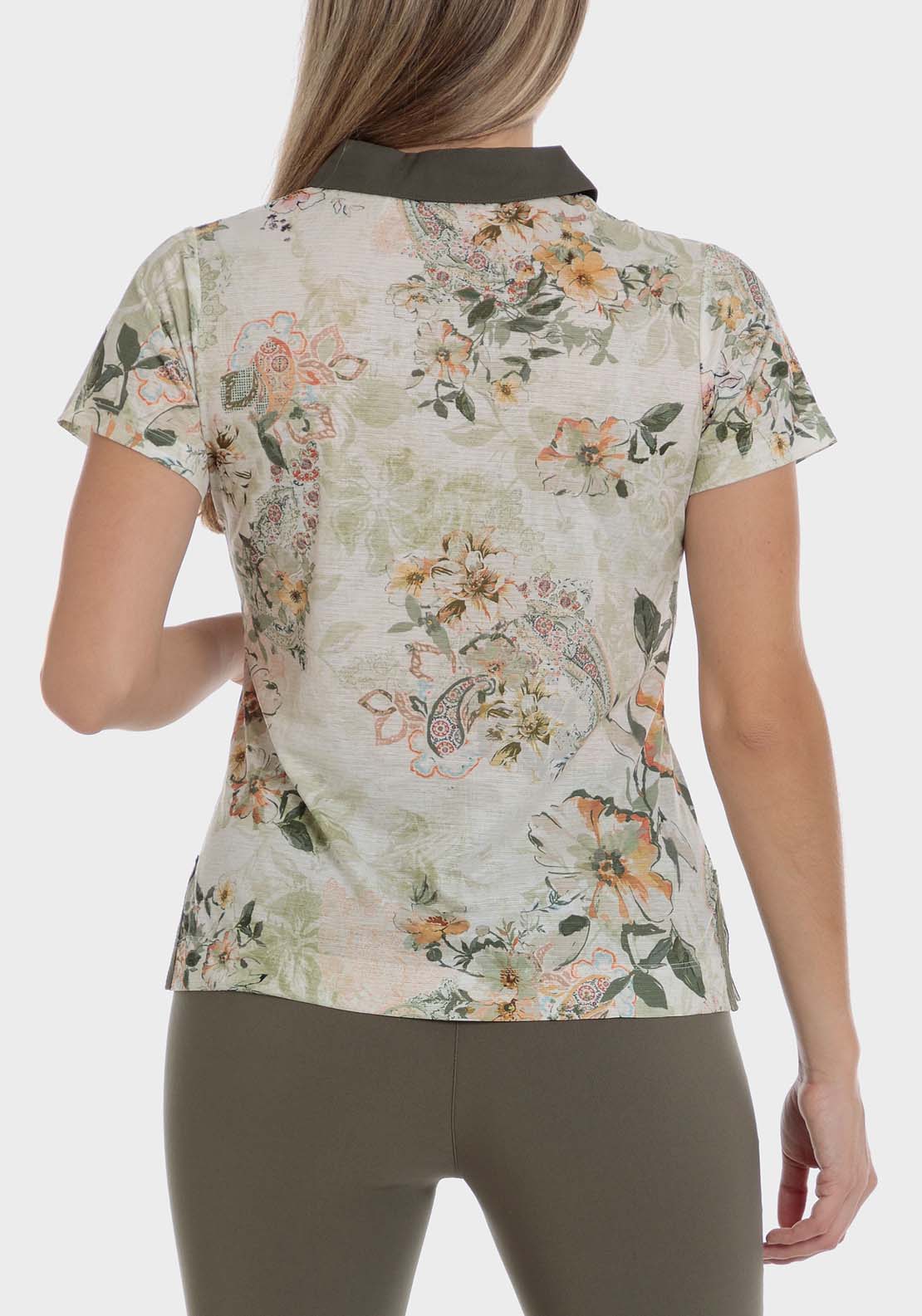 Punt Roma Floral Print Polo 2 Shaws Department Stores