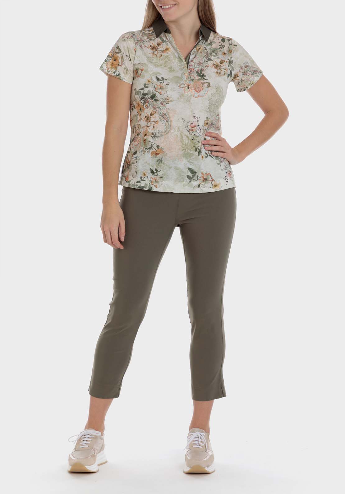 Punt Roma Floral Print Polo 3 Shaws Department Stores