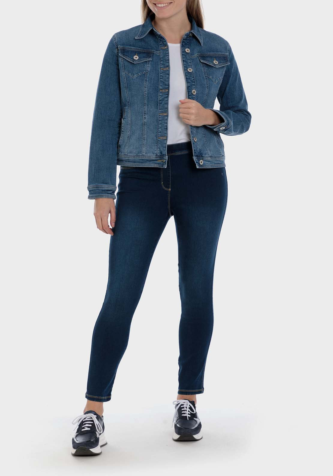 Punt Roma Denim Jacket 3 Shaws Department Stores