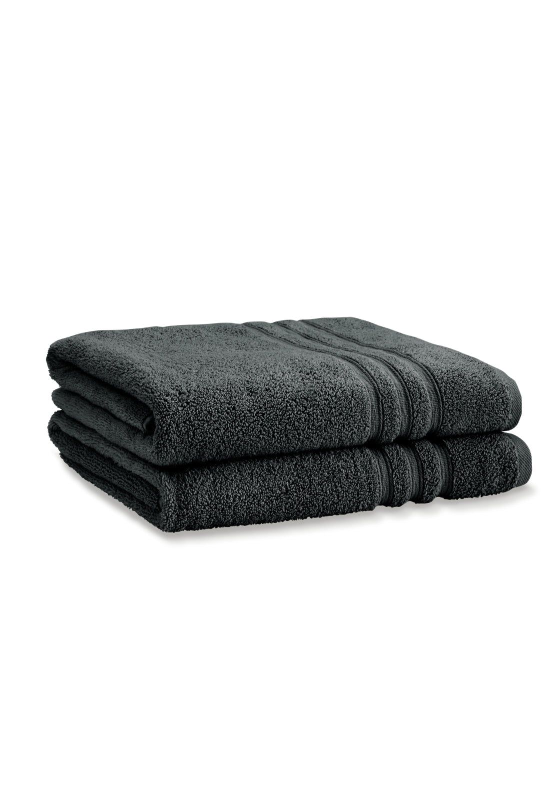 Catherine Lansfield 100% Cotton Zero Twist Towel 450gsm - Grey 6 Shaws Department Stores