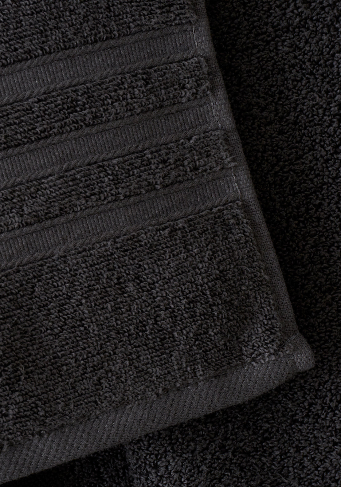 Catherine Lansfield 100% Cotton Zero Twist Towel 450gsm - Grey 3 Shaws Department Stores
