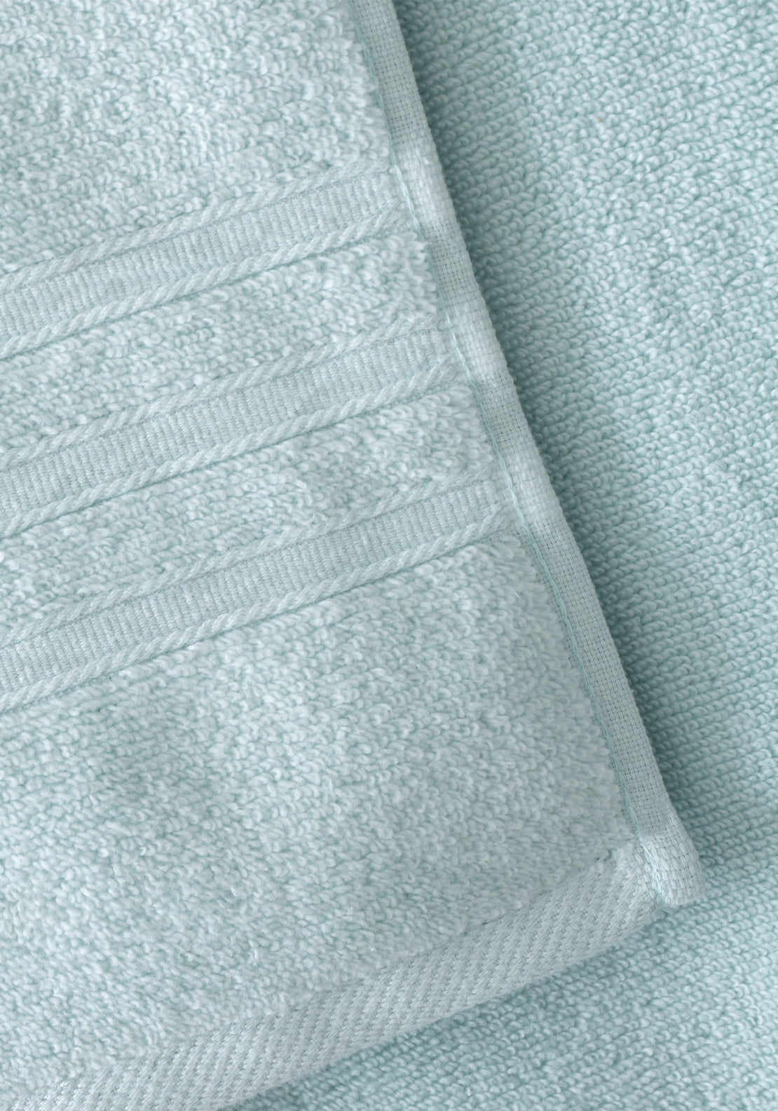 Catherine Lansfield 100% Cotton Zero Twist Towel 450gsm - Blue 3 Shaws Department Stores