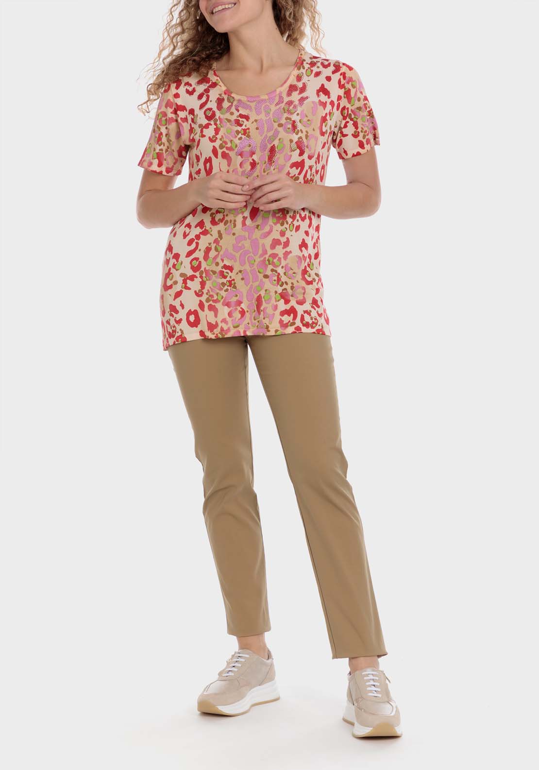Punt Roma Animal Print Sweater 3 Shaws Department Stores
